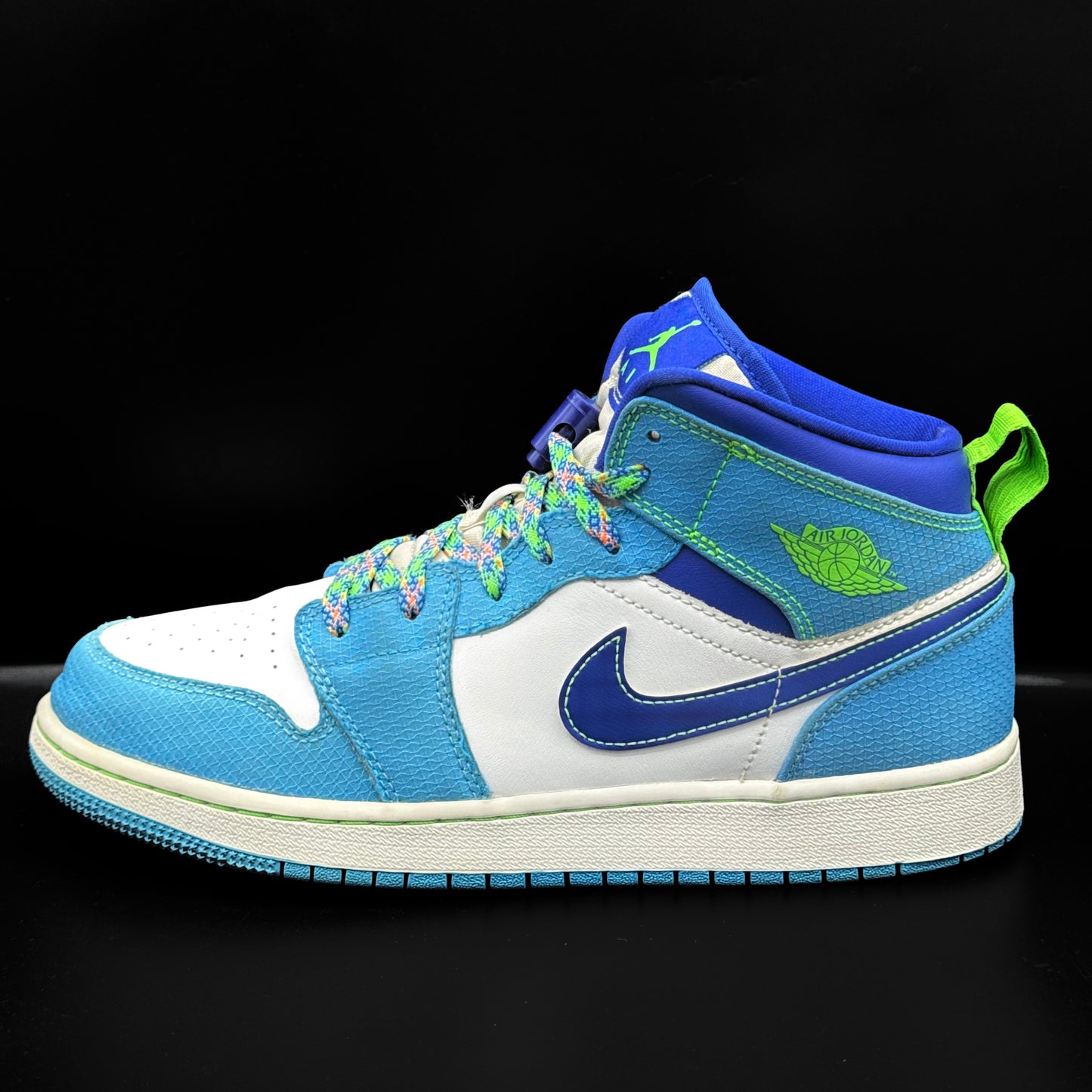 Nike Air Jordan 1 Mid Sprite Blue