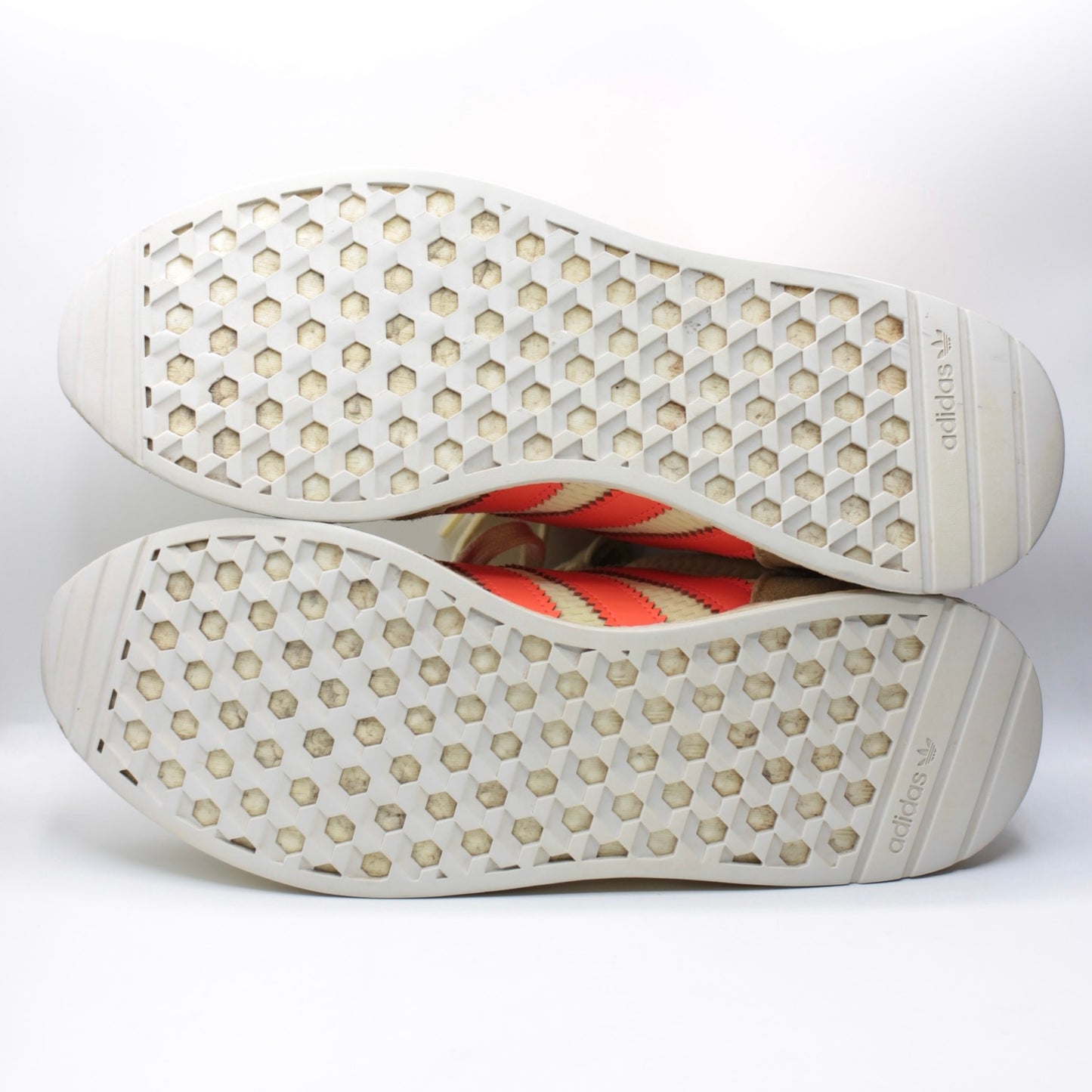 Adidas i-5923 Clear Yellow Solar Red (detail video provided)