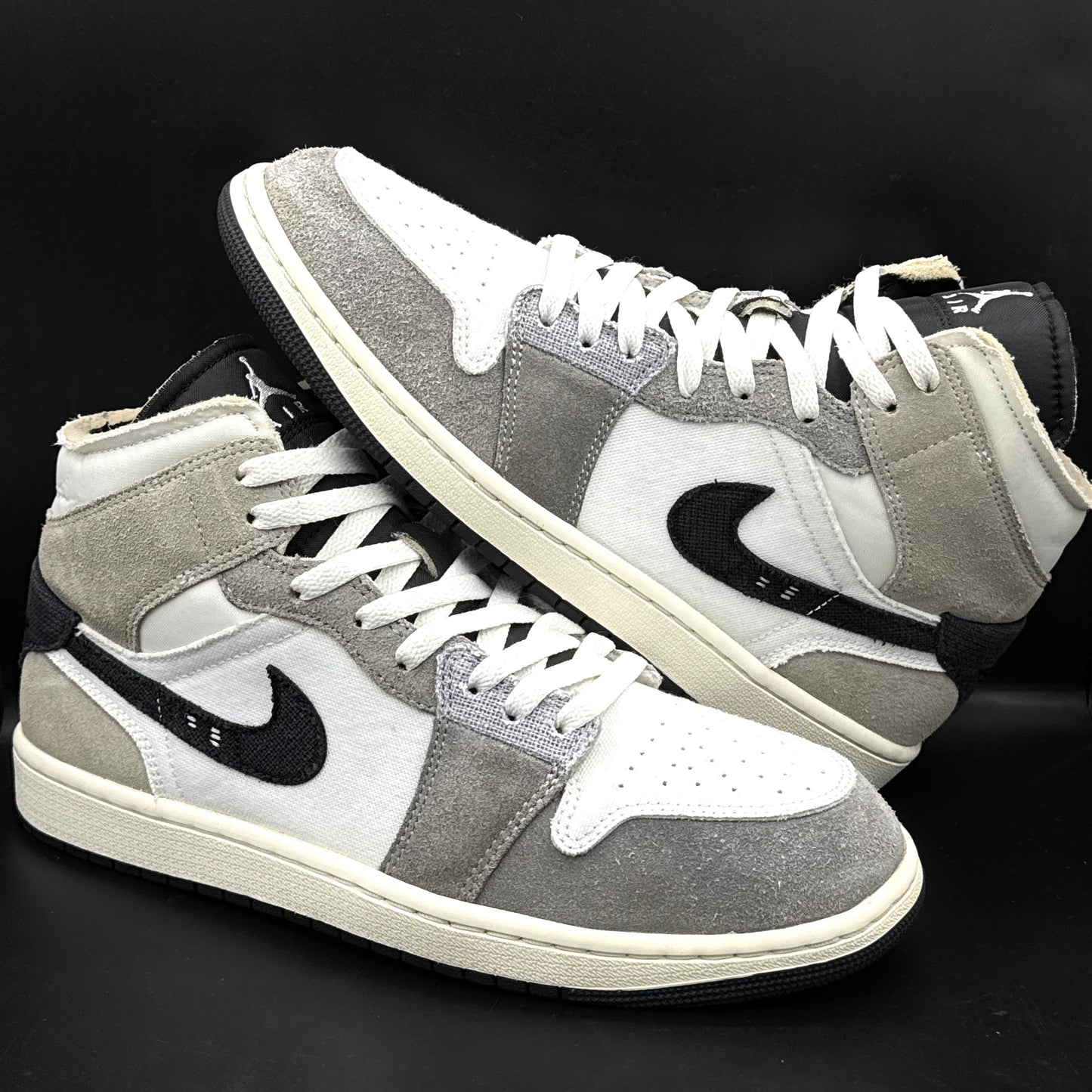 Nike Air Jordan 1 Mid SE Craft "Cement Grey"