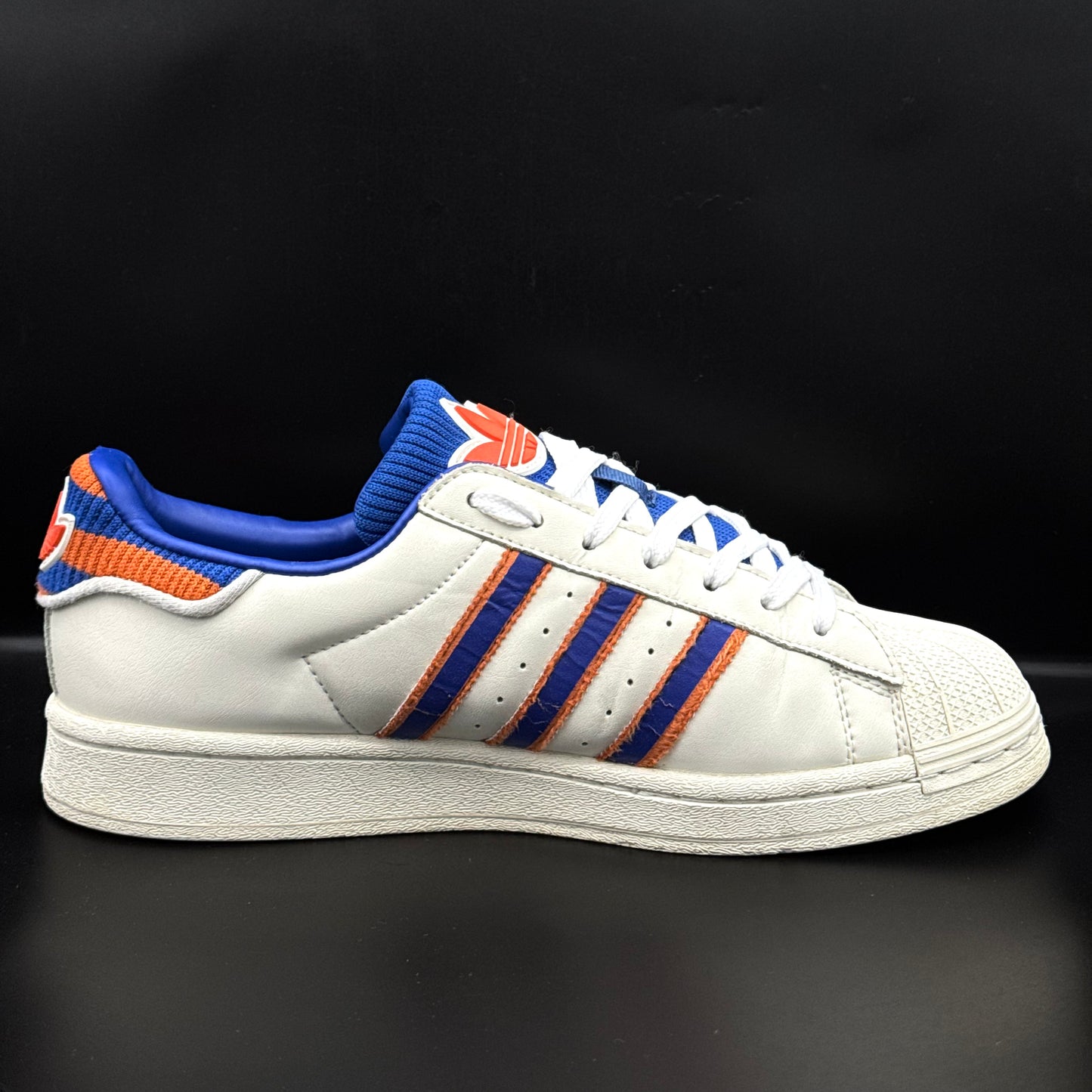 Adidas Superstar White Royal Blue