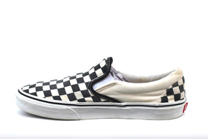 VANS CHECKERED SLIP ONS