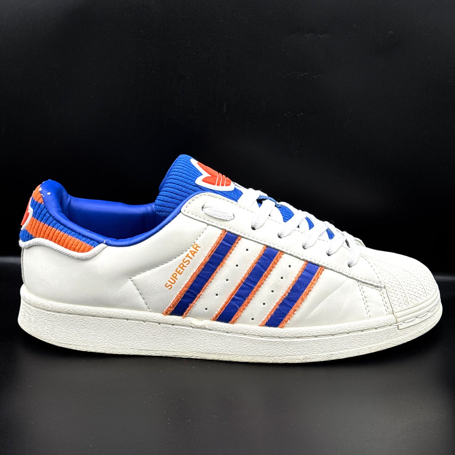 Adidas Superstar White Royal Blue