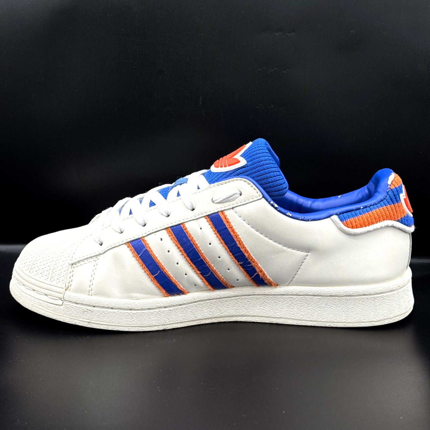 Adidas Superstar White Royal Blue