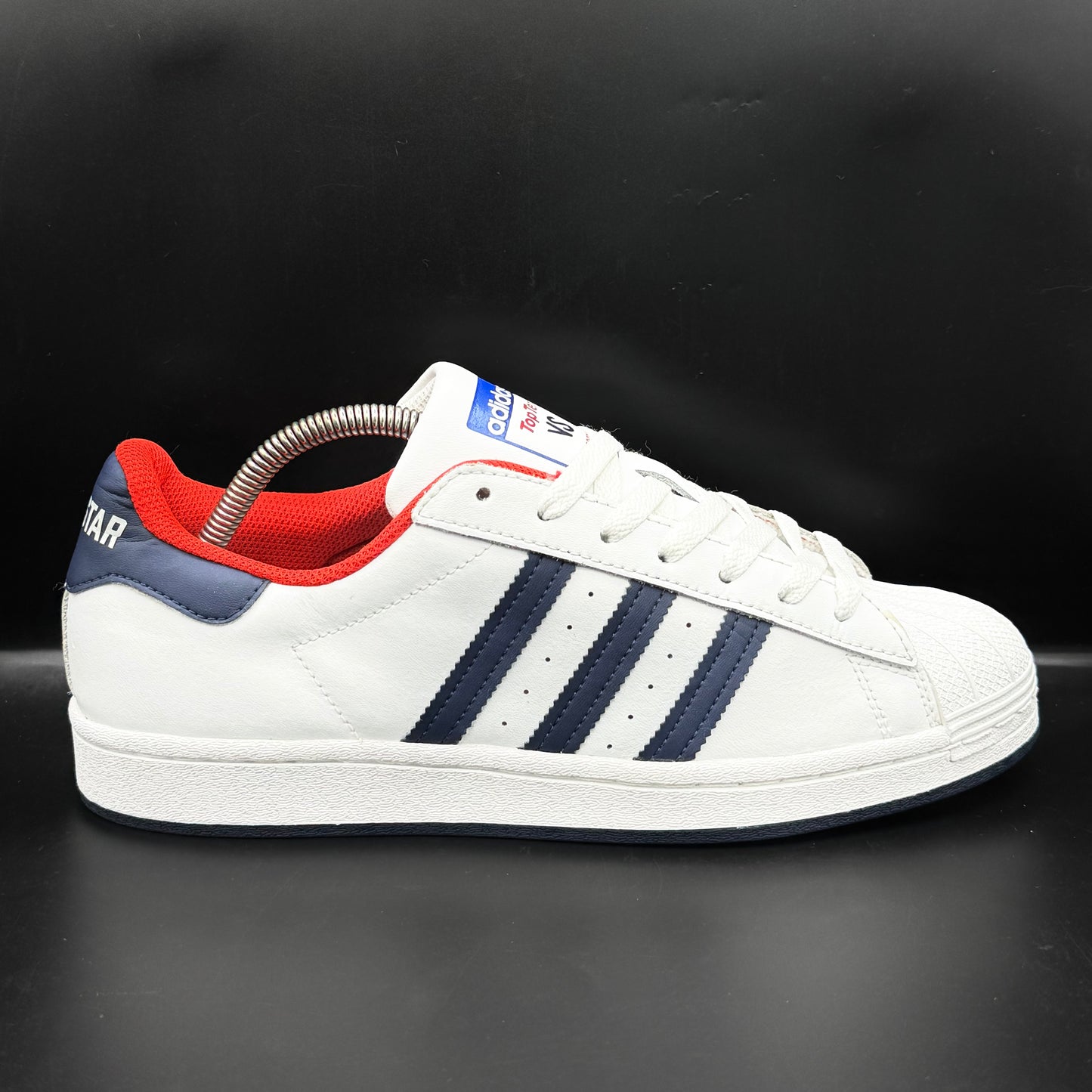 Adidas Superstar 'Navy Red'
