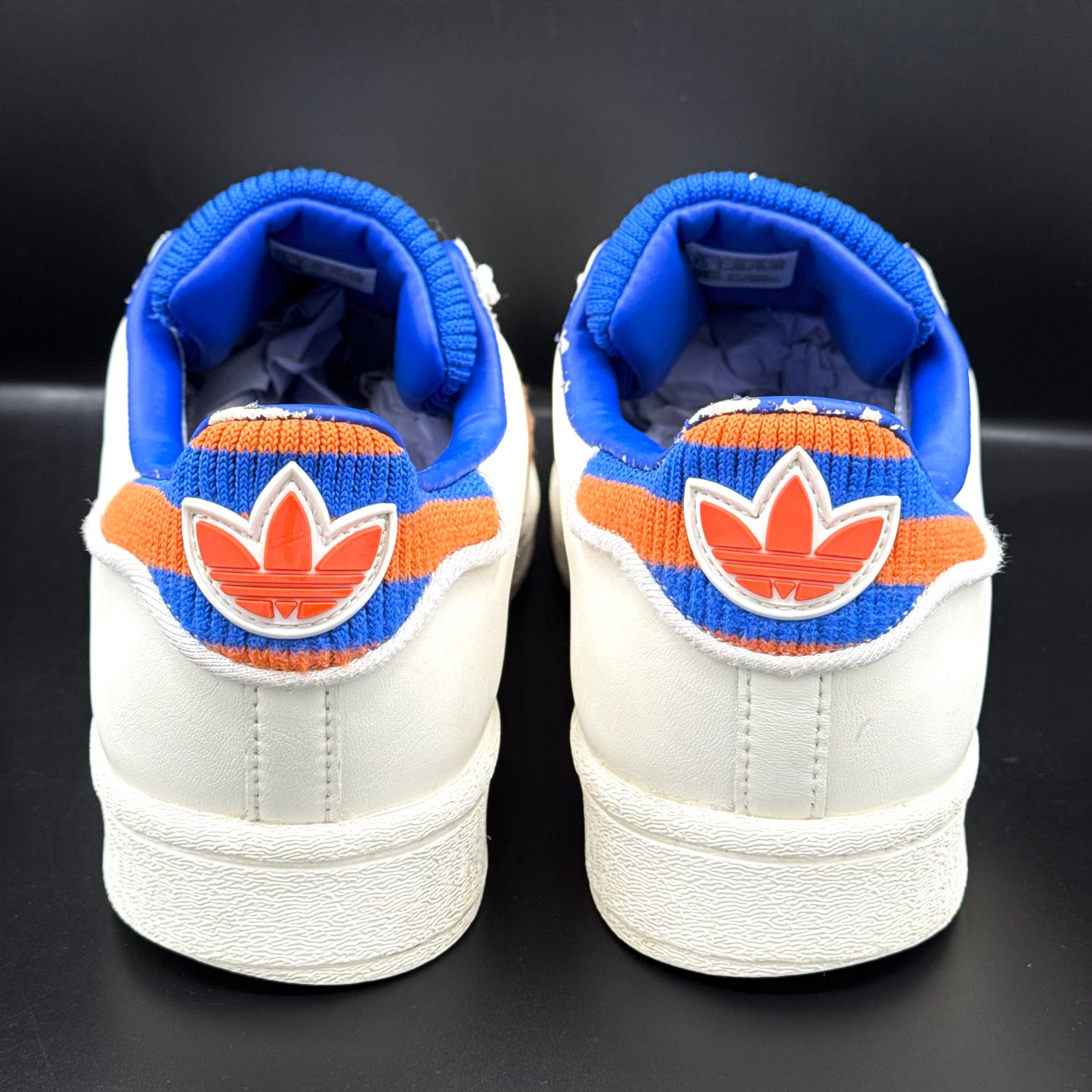 Adidas Superstar White Royal Blue