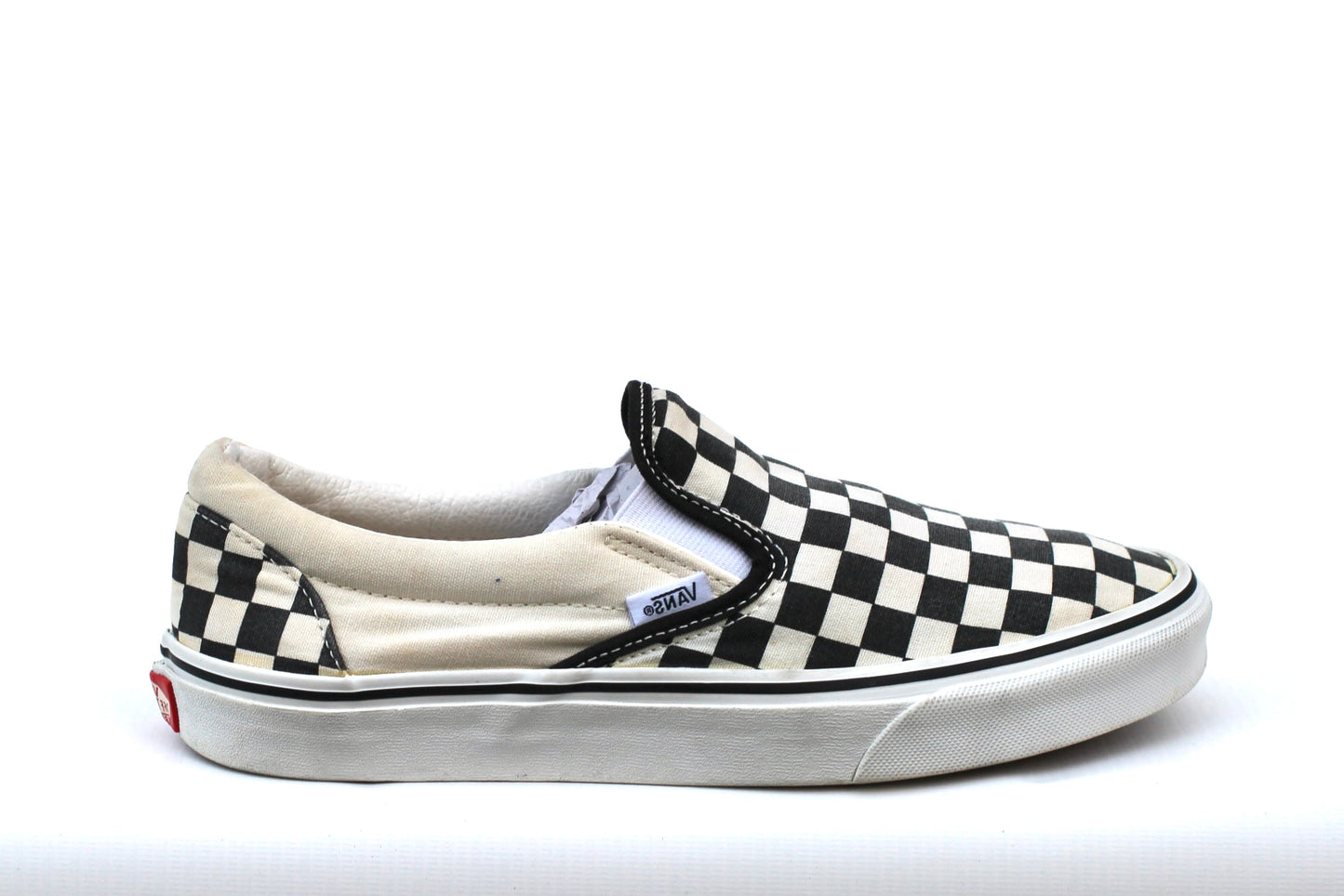 VANS CHECKERED SLIP ONS