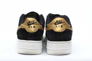 NIKE AIR FORCE 1 BLACK METALLIC GOLD